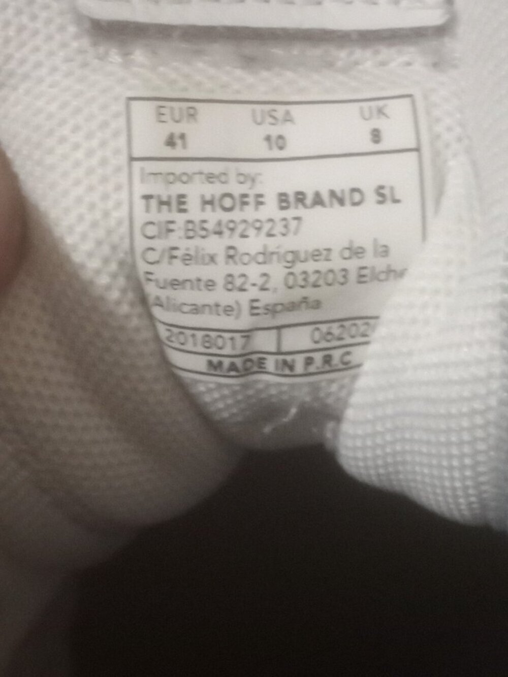 The Hoff Brand SL Women’s Sneakers Size 10 White Gray - Picture 2 of 14